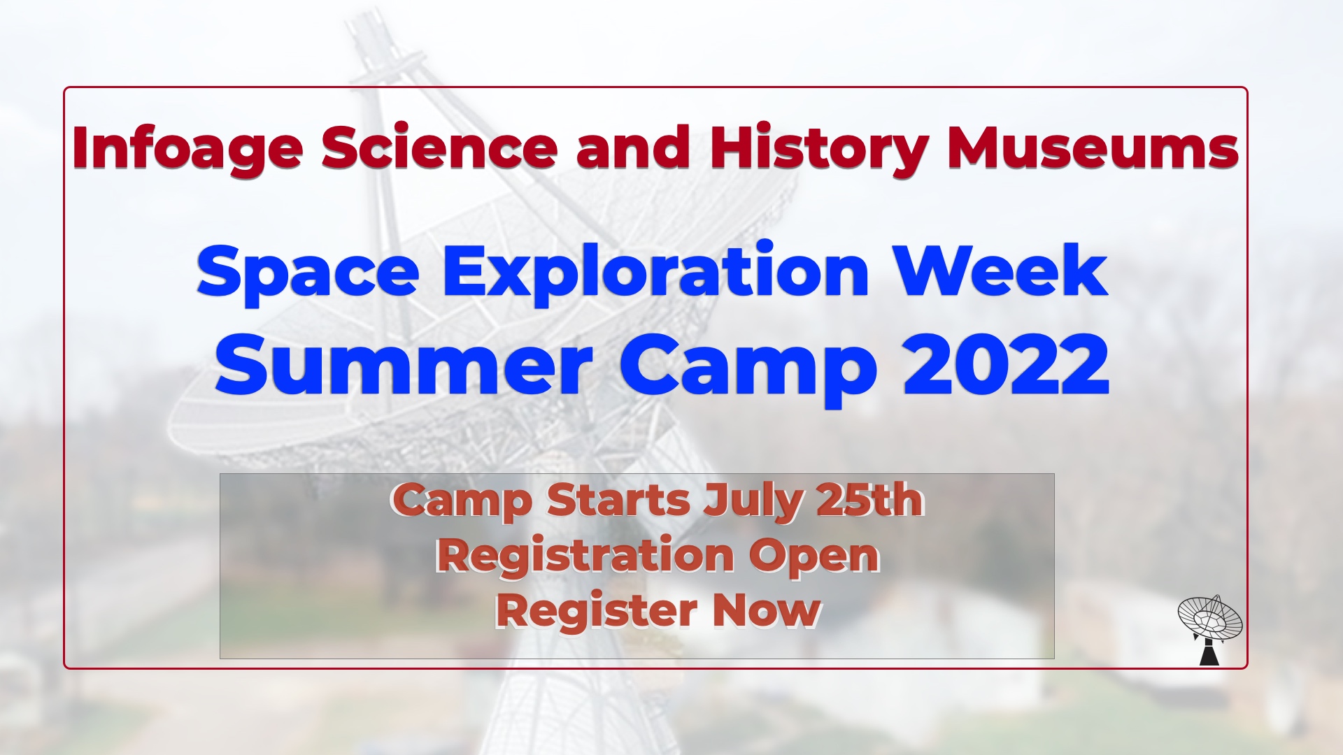 Upcoming Events – InfoAge Science and History Museums